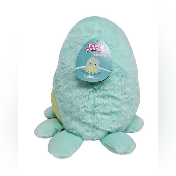 NWT Squishmallow Ophelia Teal Octopus - Picture 2 of 6